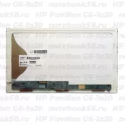 Матрица для ноутбука HP Pavilion G6-1a20 (1366x768 HD) TN, 40pin, Матовая