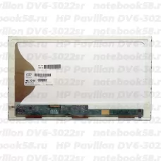 Матрица для ноутбука HP Pavilion DV6-3022sr (1366x768 HD) TN, 40pin, Матовая