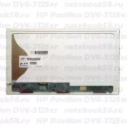 Матрица для ноутбука HP Pavilion DV6-3125er (1366x768 HD) TN, 40pin, Матовая