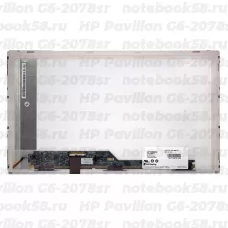 Матрица для ноутбука HP Pavilion G6-2078sr (1366x768 HD) TN, 40pin, Матовая