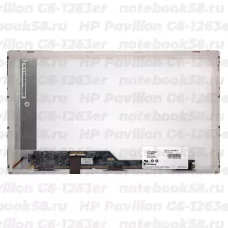 Матрица для ноутбука HP Pavilion G6-1263er (1366x768 HD) TN, 40pin, Матовая