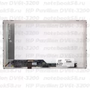 Матрица для ноутбука HP Pavilion DV6t-3200 (1366x768 HD) TN, 40pin, Матовая