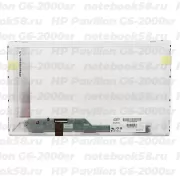 Матрица для ноутбука HP Pavilion G6-2000sr (1366x768 HD) TN, 40pin, Матовая