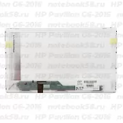 Матрица для ноутбука HP Pavilion G6-2016 (1366x768 HD) TN, 40pin, Матовая