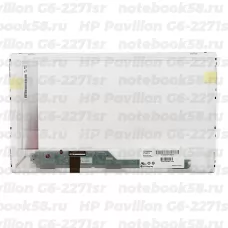 Матрица для ноутбука HP Pavilion G6-2271sr (1366x768 HD) TN, 40pin, Матовая