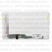 Матрица для ноутбука HP Pavilion G6-2354sr (1366x768 HD) TN, 40pin, Матовая