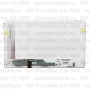 Матрица для ноутбука HP Pavilion G6-1166 (1366x768 HD) TN, 40pin, Матовая