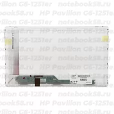 Матрица для ноутбука HP Pavilion G6-1251er (1366x768 HD) TN, 40pin, Матовая