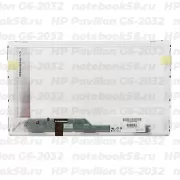 Матрица для ноутбука HP Pavilion G6-2032 (1366x768 HD) TN, 40pin, Глянцевая