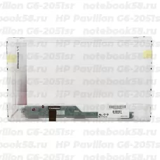 Матрица для ноутбука HP Pavilion G6-2051sr (1366x768 HD) TN, 40pin, Глянцевая