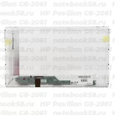 Матрица для ноутбука HP Pavilion G6-2061 (1366x768 HD) TN, 40pin, Глянцевая