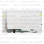 Матрица для ноутбука HP Pavilion G6-2216nr (1366x768 HD) TN, 40pin, Глянцевая