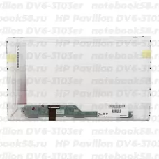 Матрица для ноутбука HP Pavilion DV6-3103er (1366x768 HD) TN, 40pin, Глянцевая