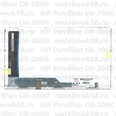 Матрица для ноутбука HP Pavilion G6-2000 (1366x768 HD) TN, 40pin, Матовая