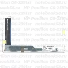 Матрица для ноутбука HP Pavilion G6-2391sr (1366x768 HD) TN, 40pin, Матовая