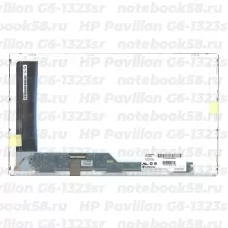 Матрица для ноутбука HP Pavilion G6-1323sr (1366x768 HD) TN, 40pin, Матовая