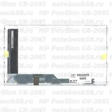 Матрица для ноутбука HP Pavilion G6-2061 (1366x768 HD) TN, 40pin, Матовая
