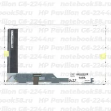 Матрица для ноутбука HP Pavilion G6-2244nr (1366x768 HD) TN, 40pin, Матовая