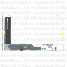 Матрица для ноутбука HP Pavilion G6-1225sr (1366x768 HD) TN, 40pin, Матовая