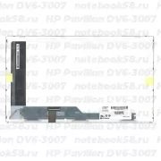 Матрица для ноутбука HP Pavilion DV6-3007 (1366x768 HD) TN, 40pin, Матовая