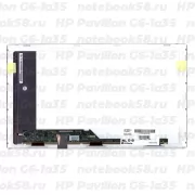 Матрица для ноутбука HP Pavilion G6-1a35 (1366x768 HD) TN, 40pin, Матовая