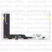 Матрица для ноутбука HP Pavilion DV6-3032nr (1366x768 HD) TN, 40pin, Матовая