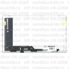 Матрица для ноутбука HP Pavilion G6-2268 (1366x768 HD) TN, 40pin, Глянцевая