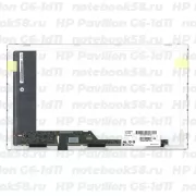 Матрица для ноутбука HP Pavilion G6-1d11 (1366x768 HD) TN, 40pin, Глянцевая