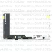 Матрица для ноутбука HP Pavilion DV6-3052nr (1366x768 HD) TN, 40pin, Глянцевая