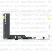 Матрица для ноутбука HP Pavilion G6-2079 (1366x768 HD) TN, 40pin, Матовая