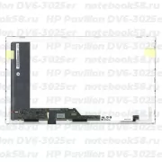 Матрица для ноутбука HP Pavilion DV6-3025er (1366x768 HD) TN, 40pin, Матовая