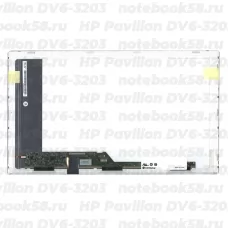 Матрица для ноутбука HP Pavilion DV6-3203 (1366x768 HD) TN, 40pin, Матовая