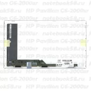 Матрица для ноутбука HP Pavilion G6-2000sr (1366x768 HD) TN, 40pin, Глянцевая