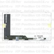 Матрица для ноутбука HP Pavilion G6-1159er (1366x768 HD) TN, 40pin, Глянцевая