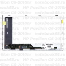 Матрица для ноутбука HP Pavilion G6-2010nr (1366x768 HD) TN, 40pin, Матовая