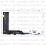 Матрица для ноутбука HP Pavilion G6-1166 (1366x768 HD) TN, 40pin, Матовая
