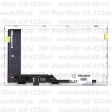 Матрица для ноутбука HP Pavilion G6-1335sr (1366x768 HD) TN, 40pin, Матовая