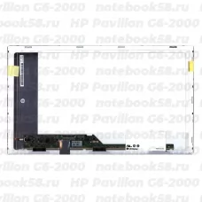 Матрица для ноутбука HP Pavilion G6-2000 (1366x768 HD) TN, 40pin, Матовая