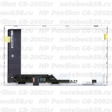 Матрица для ноутбука HP Pavilion G6-2002sr (1366x768 HD) TN, 40pin, Матовая