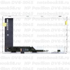 Матрица для ноутбука HP Pavilion DV6-3045 (1366x768 HD) TN, 40pin, Матовая