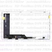 Матрица для ноутбука HP Pavilion DV6-3163nr (1366x768 HD) TN, 40pin, Матовая