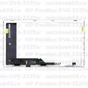 Матрица для ноутбука HP Pavilion DV6-3327sr (1366x768 HD) TN, 40pin, Матовая