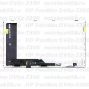 Матрица для ноутбука HP Pavilion DV6z-3300 (1366x768 HD) TN, 40pin, Матовая