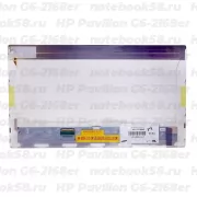 Матрица для ноутбука HP Pavilion G6-2168er (1366x768 HD) TN, 40pin, Глянцевая