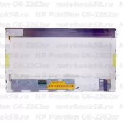 Матрица для ноутбука HP Pavilion G6-2262sr (1366x768 HD) TN, 40pin, Глянцевая