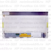 Матрица для ноутбука HP Pavilion G6-1223 (1366x768 HD) TN, 40pin, Глянцевая