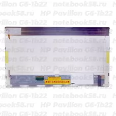 Матрица для ноутбука HP Pavilion G6-1b22 (1366x768 HD) TN, 40pin, Глянцевая