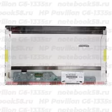 Матрица для ноутбука HP Pavilion G6-1335sr (1366x768 HD) TN, 40pin, Матовая