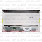 Матрица для ноутбука HP 15-d018 (1366x768 HD) TN, 40pin, Матовая
