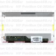 Матрица для ноутбука HP Pavilion G6-2026sr (1366x768 HD) TN, 40pin, Глянцевая